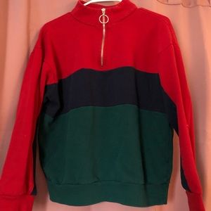 forever 21 quarter zip